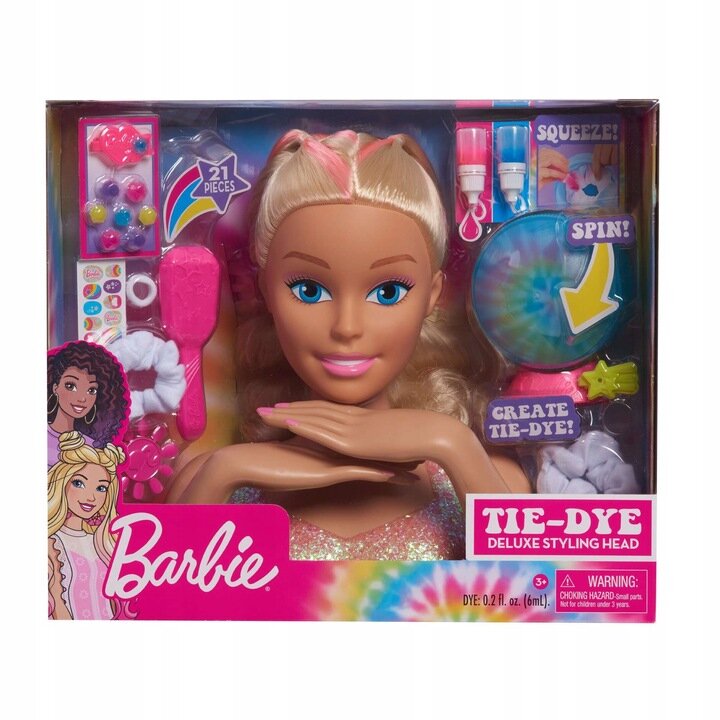 Barbie galva šukavimui su priedais Barbie Styling Head kaina ir informacija | Žaislai mergaitėms | pigu.lt