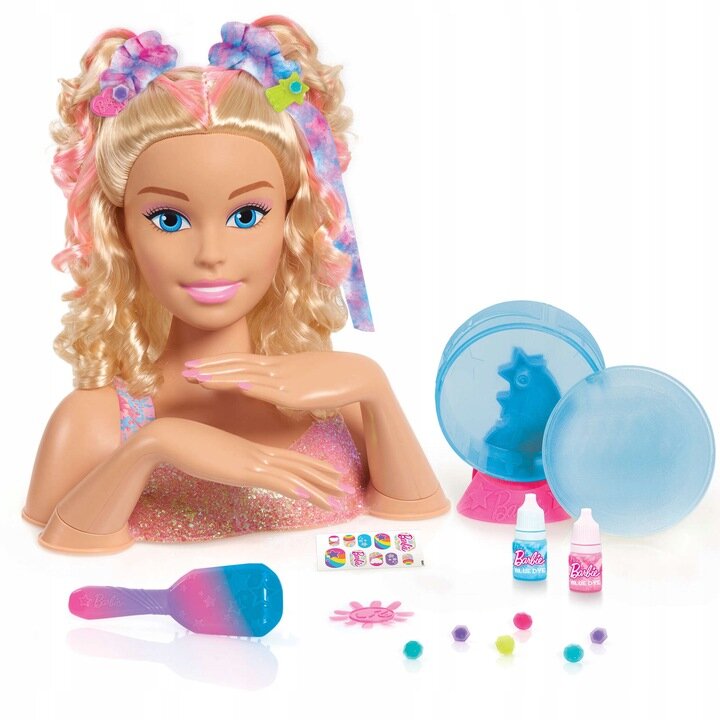 Barbie galva šukavimui su priedais Barbie Styling Head kaina ir informacija | Žaislai mergaitėms | pigu.lt