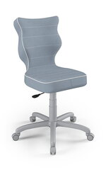 Biuro kėdė Petit grey Jasmine 06, pilka kaina ir informacija | Biuro kėdės | pigu.lt