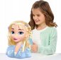 Lėlės galva plaukų šukavimui ir aksesuarai Frozen Head Elsa цена и информация | Žaislai mergaitėms | pigu.lt