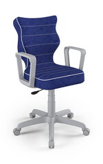 Drabo kėdė Norm grey Visto 06, mėlyna kaina ir informacija | Biuro kėdės | pigu.lt