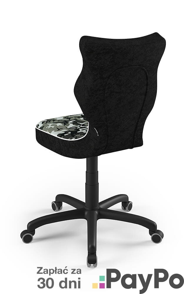 Biuro kėdė Petit Black Storia 33, juoda kaina ir informacija | Biuro kėdės | pigu.lt