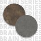 Drabužių kabykla Asir, 92x51x18,8cm, pilka/ruda kaina ir informacija | Drabužių kabyklos | pigu.lt