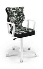 Biuro kėdė Norm Storia 33, balta/juoda kaina ir informacija | Biuro kėdės | pigu.lt
