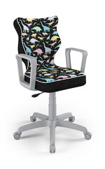 Biuro kėdė Norm Storia 30, juoda/balta kaina ir informacija | Biuro kėdės | pigu.lt