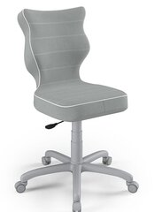 Biuro kėdė Petit grey Jasmine 03, pilka kaina ir informacija | Biuro kėdės | pigu.lt