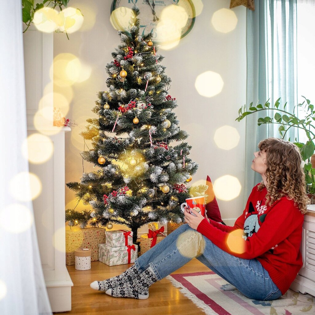 Kalėdinė eglutė Kadax, 220 cm kaina ir informacija | Eglutės, vainikai, stovai | pigu.lt