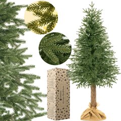 Dirbtinė kalėdų eglutė su kamienu Springos, 220 cm kaina ir informacija | Eglutės, vainikai, stovai | pigu.lt
