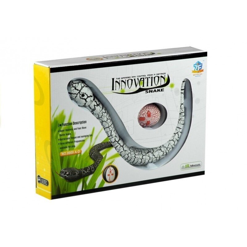 Nuotoliniu būdu valdoma gyvatė Lean Toys, balta kaina ir informacija | Žaislai berniukams | pigu.lt
