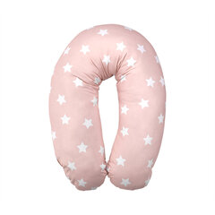 Подушка для грудного кормления Lorelli Happy Stars Pale Blush, 190 см цена и информация | Подушки для беременных и кормящих | pigu.lt