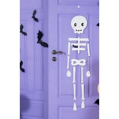 Pakabinama popierinė dekoracija Skeletas, 110 cm kaina ir informacija | Dekoracijos šventėms | pigu.lt