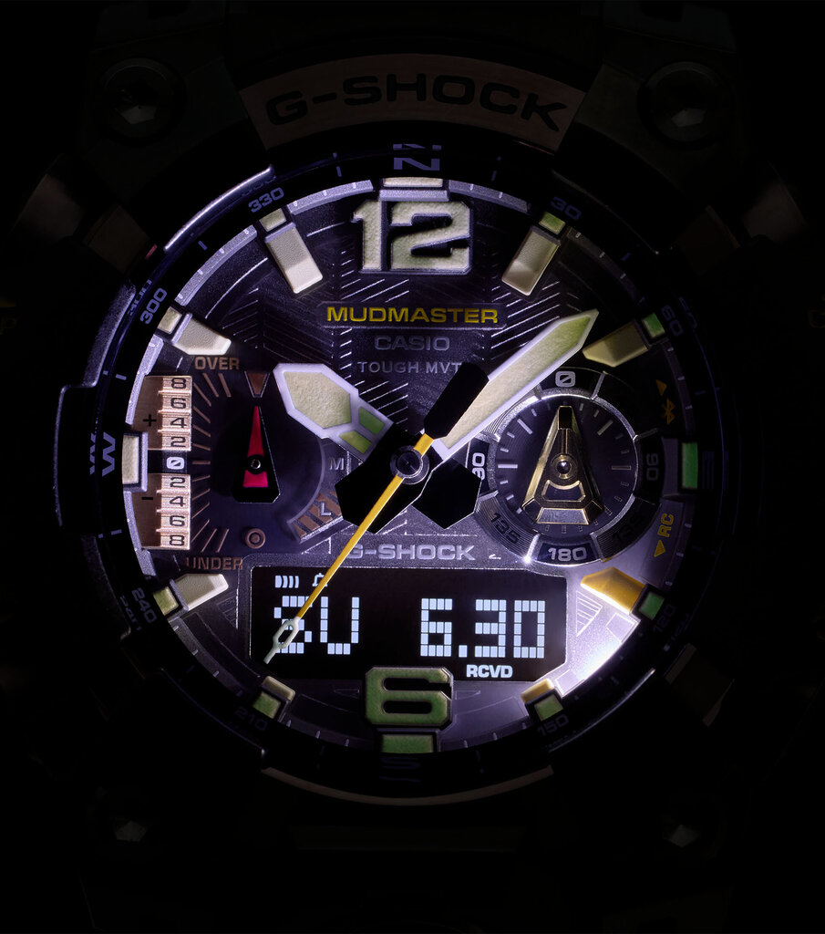 Casio G-Shock Mudmaster vyriškas laikrodis kaina ir informacija | Vyriški laikrodžiai | pigu.lt