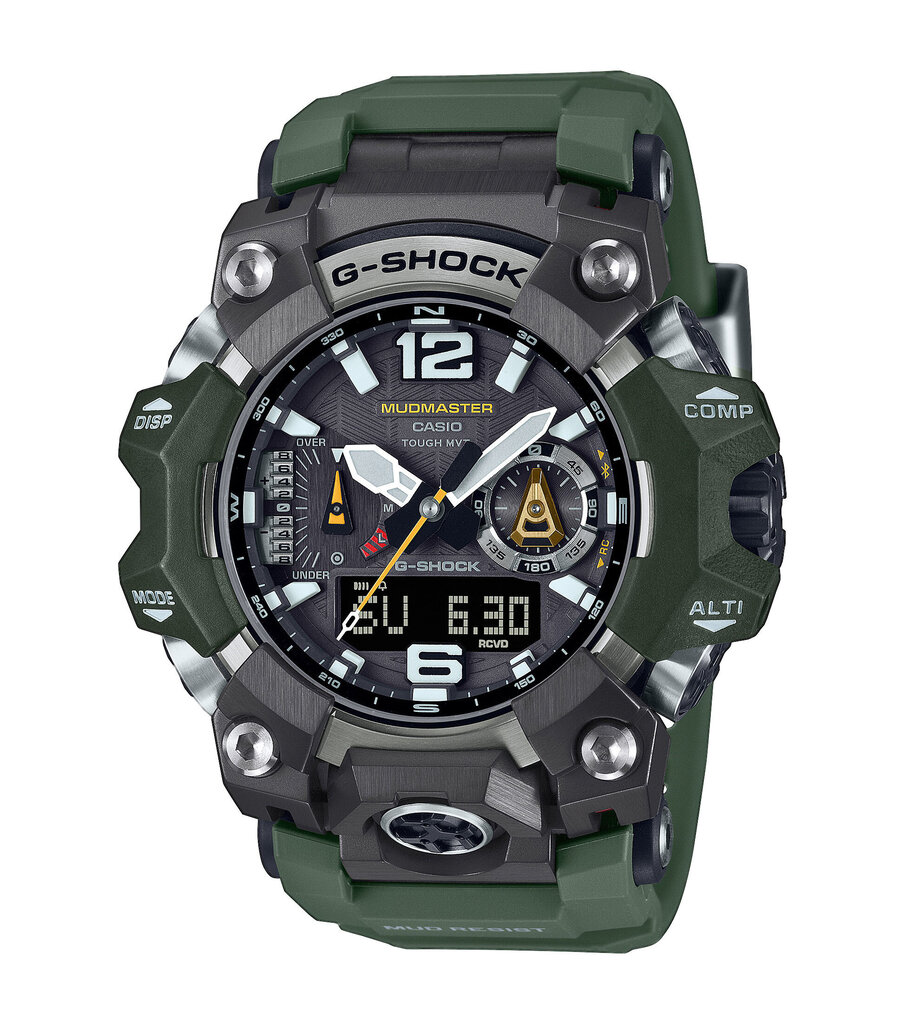 Casio G-Shock Mudmaster vyriškas laikrodis kaina ir informacija | Vyriški laikrodžiai | pigu.lt