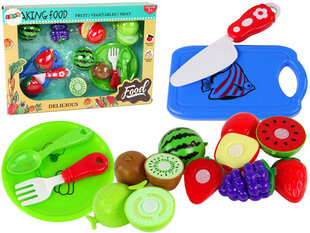 Vaisių pjaustymo rinkinys Lean Toys kaina ir informacija | Žaislai kūdikiams | pigu.lt