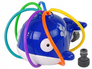 Vandens fontanas Banginis Lean Toys, mėlynas kaina ir informacija | Vandens, smėlio ir paplūdimio žaislai | pigu.lt