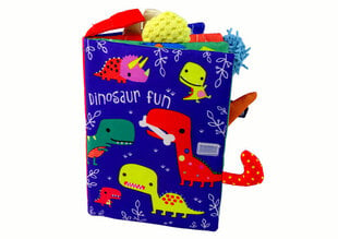 Minkšta knygelė Dinozaurai kaina ir informacija | Žaislai kūdikiams | pigu.lt