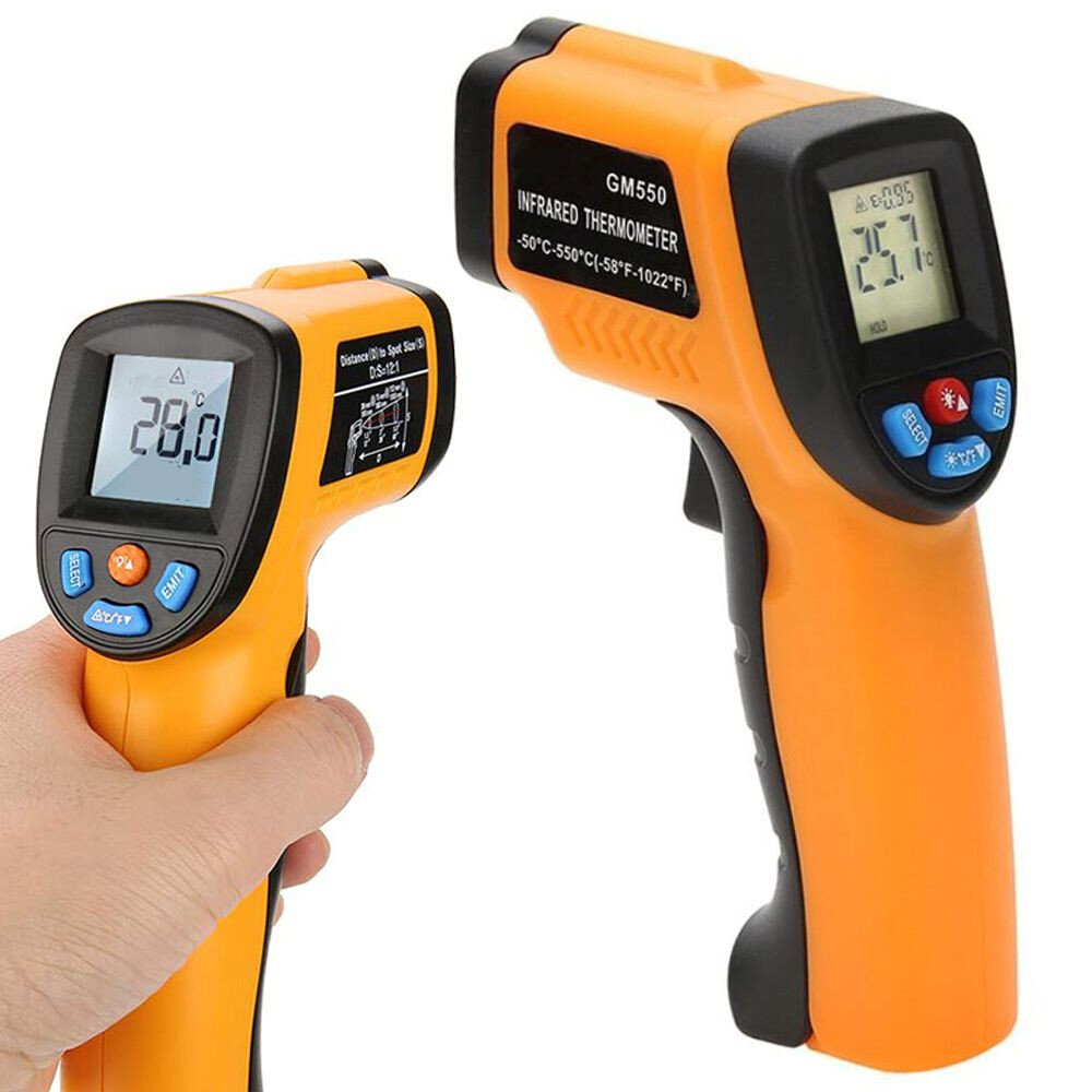 Bekontaktis termometras Berimax G1630 -50 +550° kaina ir informacija | Mechaniniai įrankiai | pigu.lt