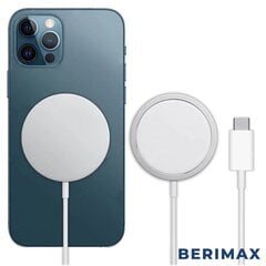 Беспроводное зарядное устройство для телефона Berimax Magsafe 15W цена и информация | Зарядные устройства для телефонов | pigu.lt