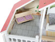 Lėlių namelis su rožiniu stogu Medinis Small Foot kaina ir informacija | Žaislai mergaitėms | pigu.lt