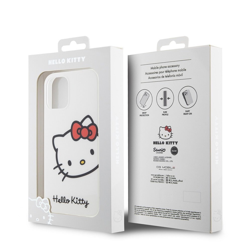 Hello Kitty dėklas skirtas Apple iPhone 12, 12 Pro kaina ir informacija | Telefono dėklai | pigu.lt