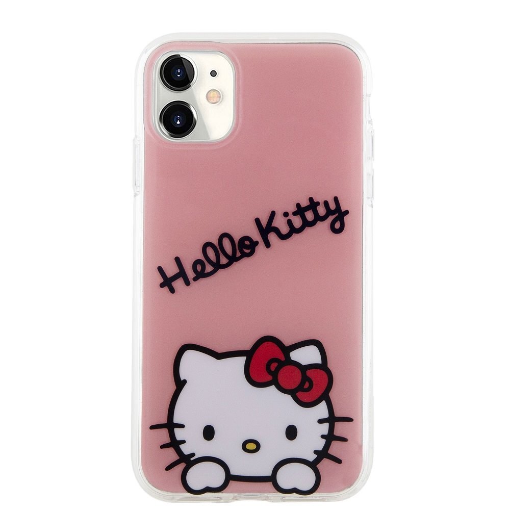 Hello Kitty IML Daydreaming Logo Case for iPhone 15 Pro Pink цена | pigu.lt