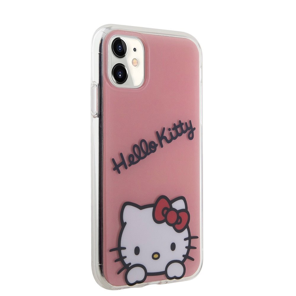 Hello Kitty IML Daydreaming Logo Case for iPhone 15 Pro Pink цена | pigu.lt