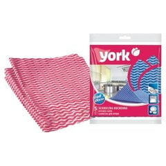 Virtuvinių šluosčių komplektas York, 5 vnt., 35x35 cm kaina ir informacija | Valymo šluostės, servetėlės | pigu.lt