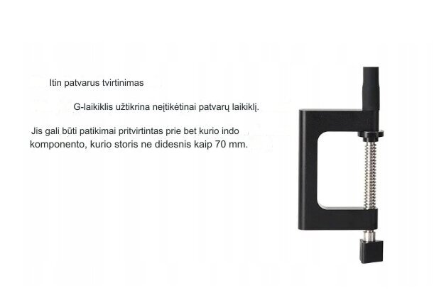 Echoloto laikiklis Deeper Flex Arm Mount, 79 cm. kaina ir informacija | Kiti žvejybos reikmenys | pigu.lt