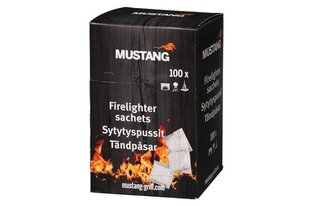 Ugnies įdegtukai Mustang, 12cm цена и информация | Древесный уголь, брикеты, средства для розжига | pigu.lt