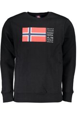 Norway 1963 džemperis vyrams 139448, juodas цена и информация | Мужские толстовки | pigu.lt