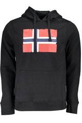 Norway 1963 džemperis vyrams 129443, juodas цена и информация | Мужские толстовки | pigu.lt