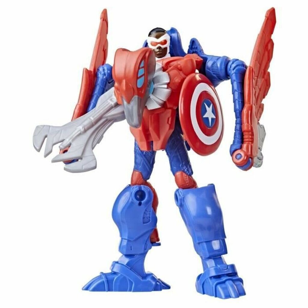 Figūrėlių rinkinys Hasbro Marvel Mechstrike Mechasaurs Captain America & Redwing kaina ir informacija | Žaislai berniukams | pigu.lt