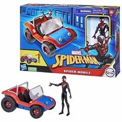Transporto priemonių žaidimo rinkinys Hasbro Spider-Man Miles Morales Spider-Mobile цена и информация | Игрушки для мальчиков | pigu.lt