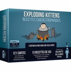 Stalo žaidimas Asmodee Exploding Kittens Recettes Chatastrophiques, FR цена и информация | Настольные игры, головоломки | pigu.lt