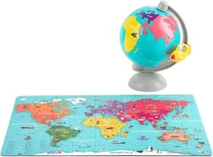 Dėlionė Pasaulio žemėlapis gaublyje Top Bright, 64 d. kaina ir informacija | Dėlionės (puzzle) | pigu.lt