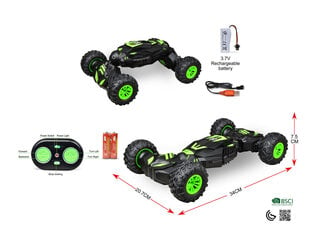 Radijo bangomis valdomas automobilis Stunt Car kaina ir informacija | Žaislai berniukams | pigu.lt