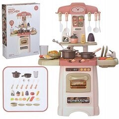Vaikiška virtuvėlė su priedais Gordon, 29 d., rožinė kaina ir informacija | Žaislai mergaitėms | pigu.lt