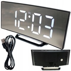 Цифровые часы с функцией будильника и термометра цена и информация | Радиоприемники и будильники | pigu.lt