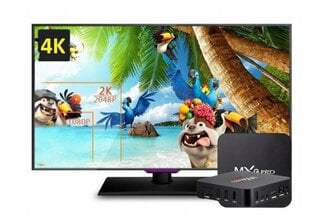 ТВ-приставка MXQ PRO 4K- Cortex-Android 6.0 цена и информация | Мультимедийные проигрыватели | pigu.lt