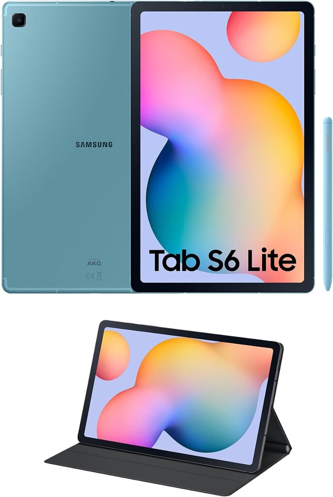 Samsung Galaxy Tab S6 Lite WiFi 64GB + Case bundle цена и информация | Planšetiniai kompiuteriai | pigu.lt