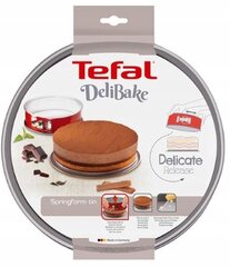 Užsegama forma tortui Tefal DelibakeJ1641474, 27 cm kaina ir informacija | Kepimo indai, popierius, formos | pigu.lt