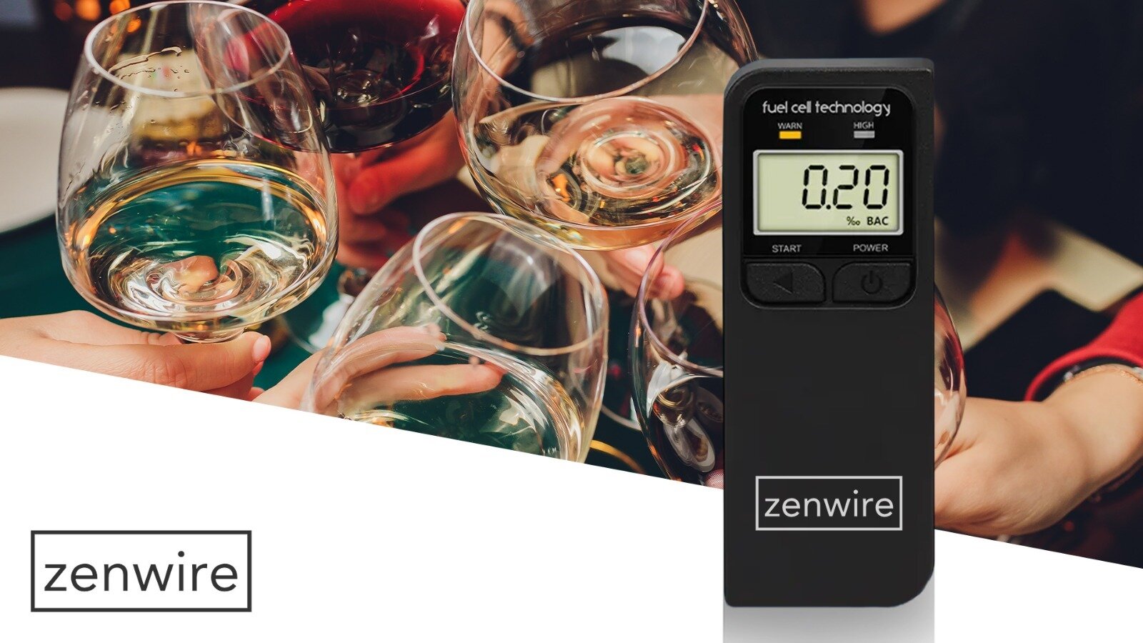 Alkotesteris Zenwire F4 kaina ir informacija | Alkotesteriai | pigu.lt