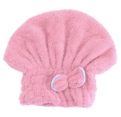 Perf plaukų džiovinimo kepurė, rožinė kaina ir informacija | Rankšluosčiai | pigu.lt