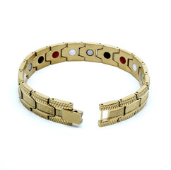 Магнитный браслет Fortitudo, золото  цена и информация | Женские браслеты | pigu.lt
