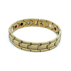 Магнитный браслет Fortitudo, золото  цена и информация | Женские браслеты | pigu.lt