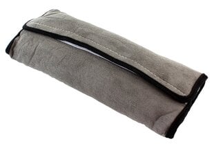 Подушка-накладка на ремень автомобиля Perf, серая цена и информация | Аксессуары для автокресел | pigu.lt