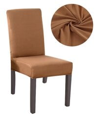 Чехол для стула Perf,  коричневый цена и информация | Чехлы для мебели | pigu.lt