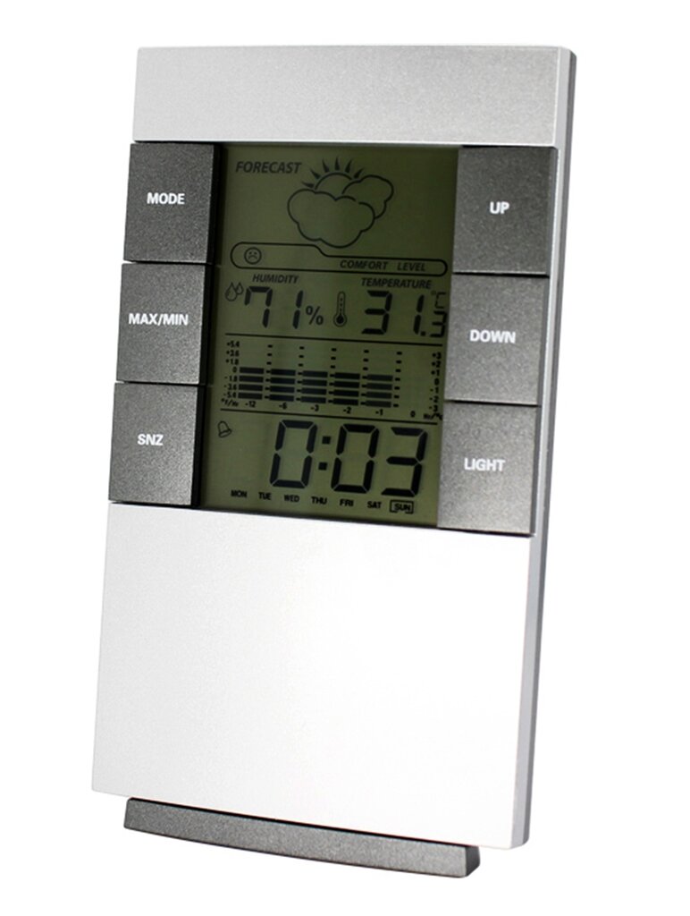 Elektroninė meteorologinė stotelė Perf kaina ir informacija | Meteorologinės stotelės, termometrai | pigu.lt