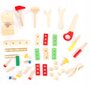 Vaikiška medinių įrankių dėžė, 38 d. kaina ir informacija | Žaislai berniukams | pigu.lt