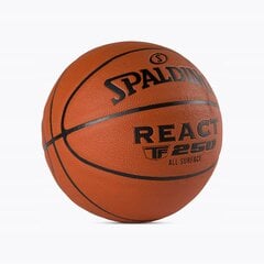 Баскетбольный мяч Spalding TF-250 React 6 цена и информация | Баскетбольные мячи | pigu.lt